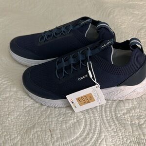 GEOX J Flexyper Boy Low top sneakers suede + Nylon